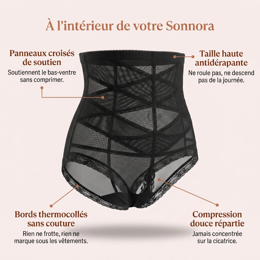 Sonnora™ | Culotte haute gainante spécial post-partum