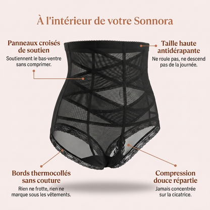 Sonnora™ | Culotte haute gainante spécial post-partum